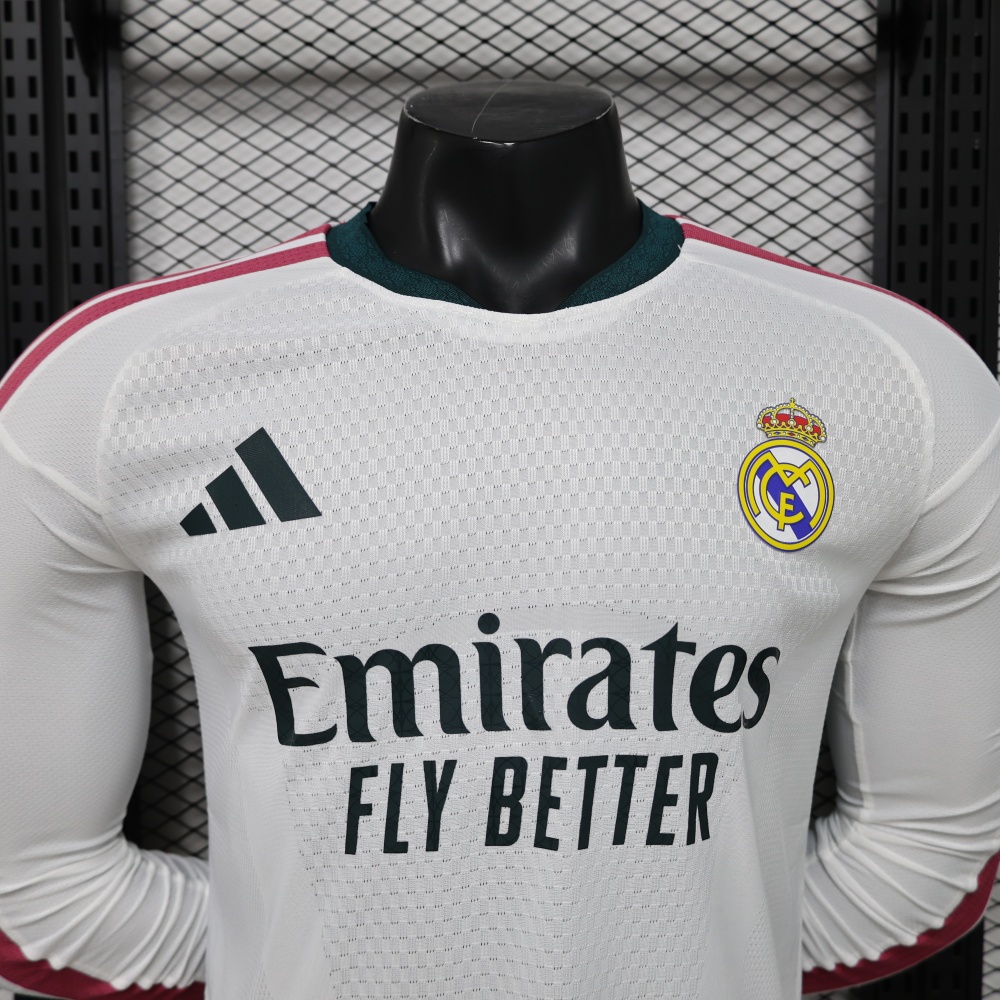 26-27 Real Madrid Special Soccer Jersey Player Version Long Sleeve