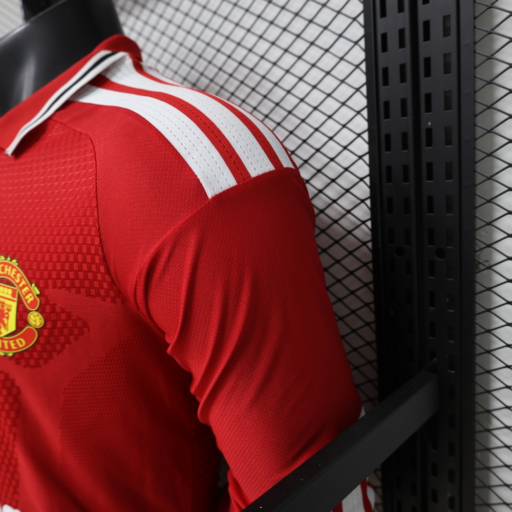 26-27 Manchester United Home Soccer Jersey Player Version