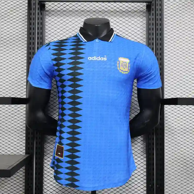1994 Argentina World Cup Soccer Away Retro Jersey