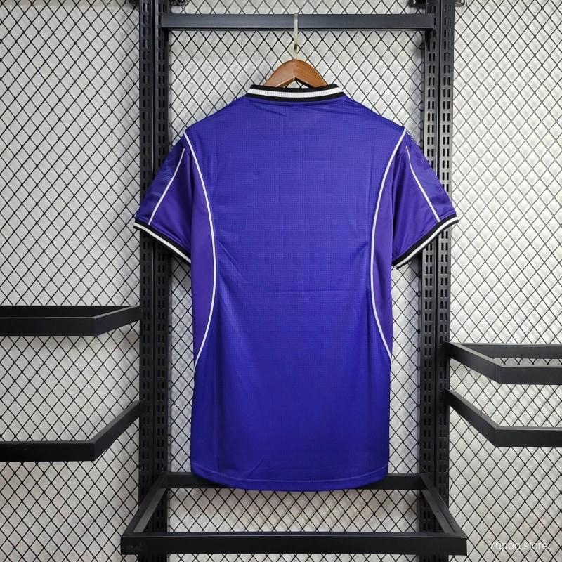 1997-98 Real Madrid Away Retro Soccer Jersey