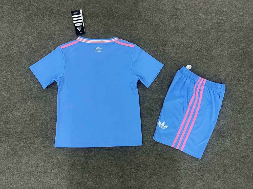 25-26 Inter Miami CF Third Away Soccer Kids Kit Jersey+Shorts