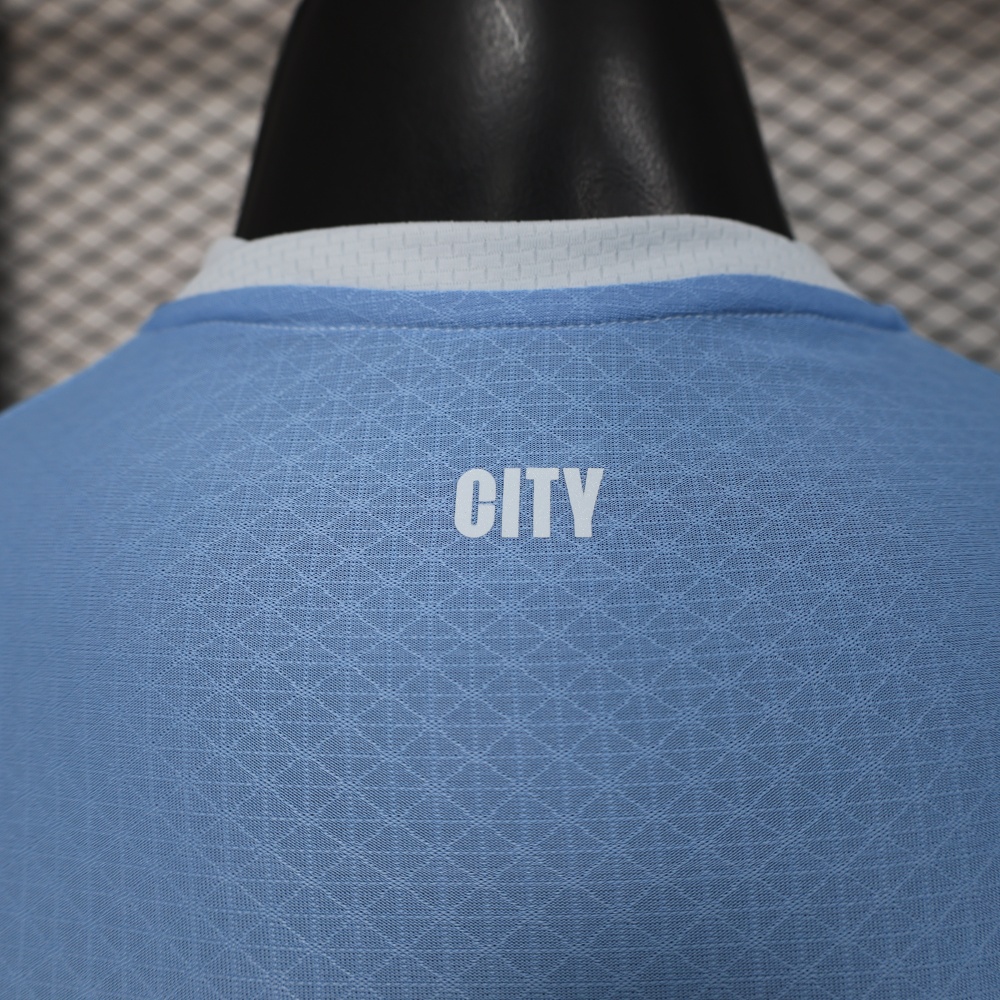 26-27 Manchester City Home Soccer Jersey Player Version