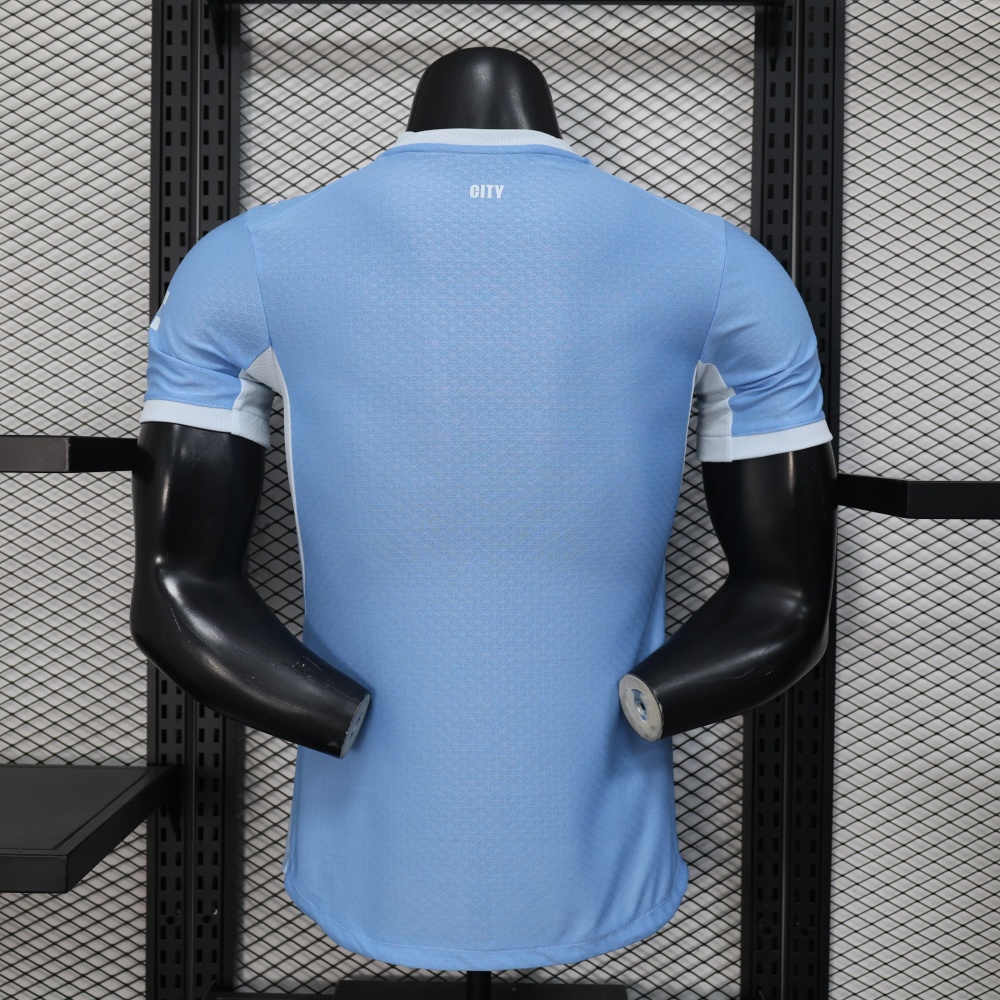 26-27 Manchester City Home Soccer Jersey Player Version