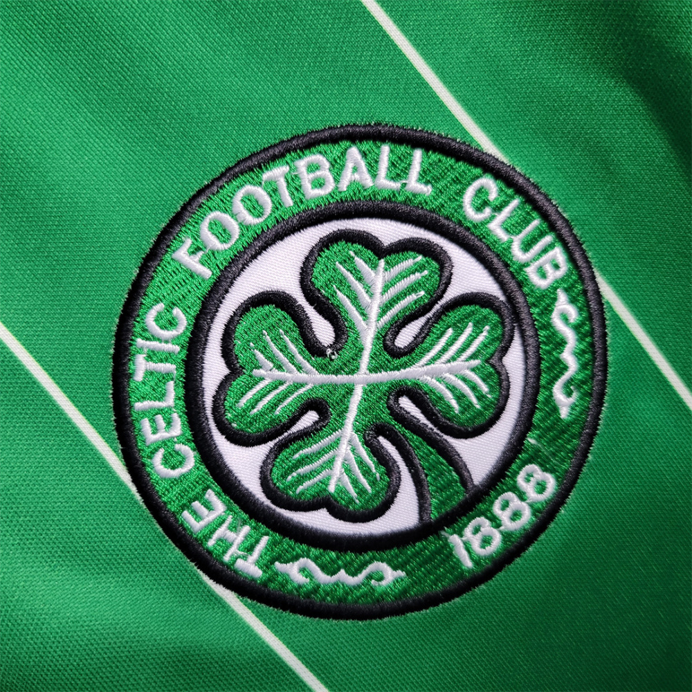 1984/86 Celtic Home Soccer Jersey Retro Version