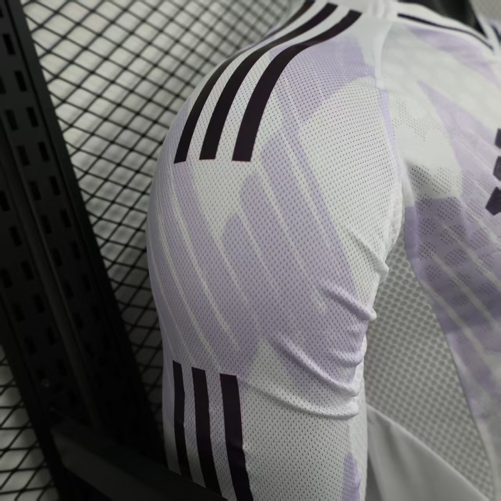 25-26 Manchester United Away Soccer Jersey Long Sleeve