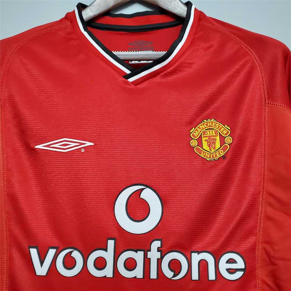 00-02 Manchester United Home Retro Jersey