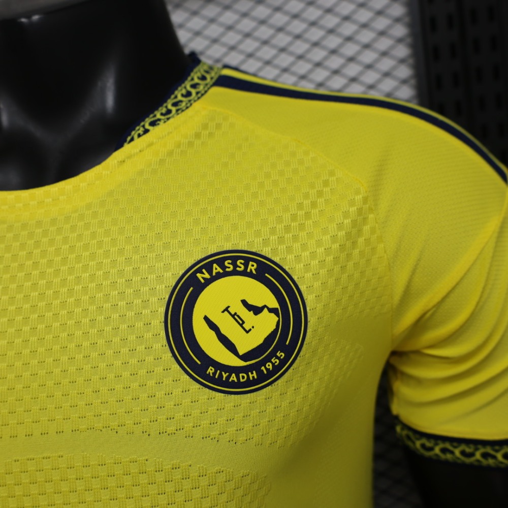 26-27 Al-Nassr Victory Home Soccer Jersey Player Version