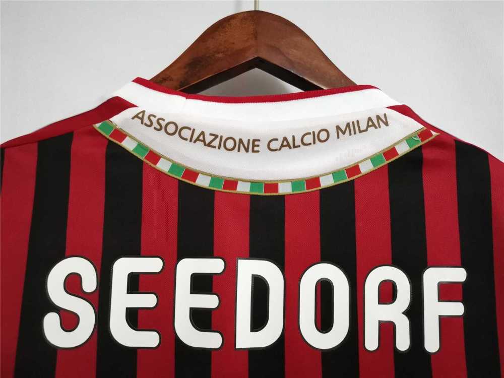 2011-12 AC Milan  Retro Jersey Home