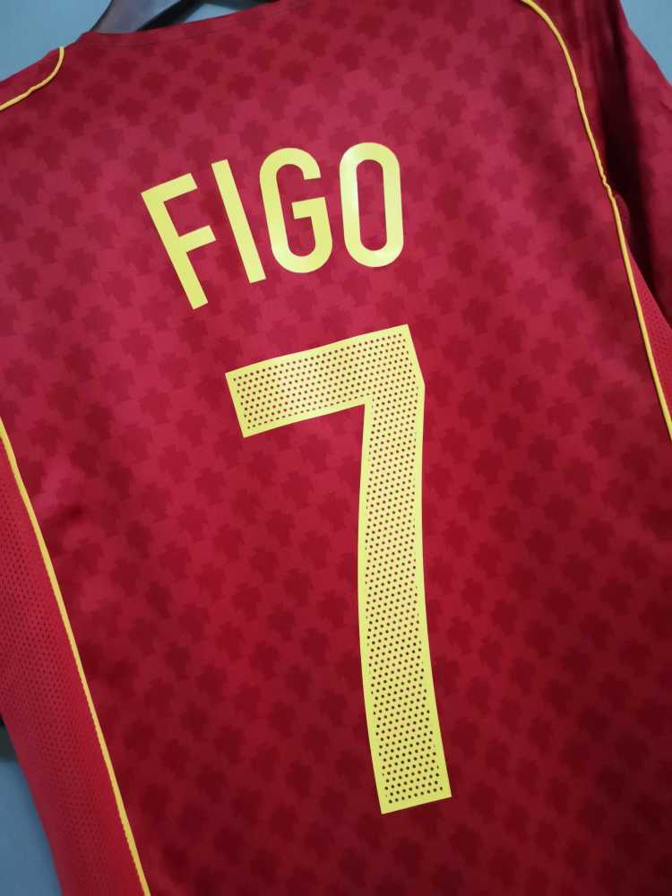 2004 Portugal C.Ronaldo #17 Euro Cup Home Retro Jersey