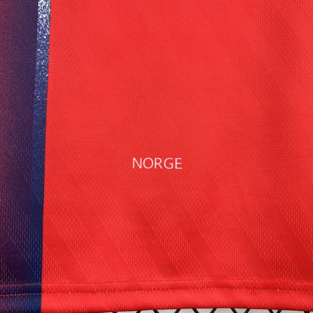1997 Norway Home Soccer Retro Jersey