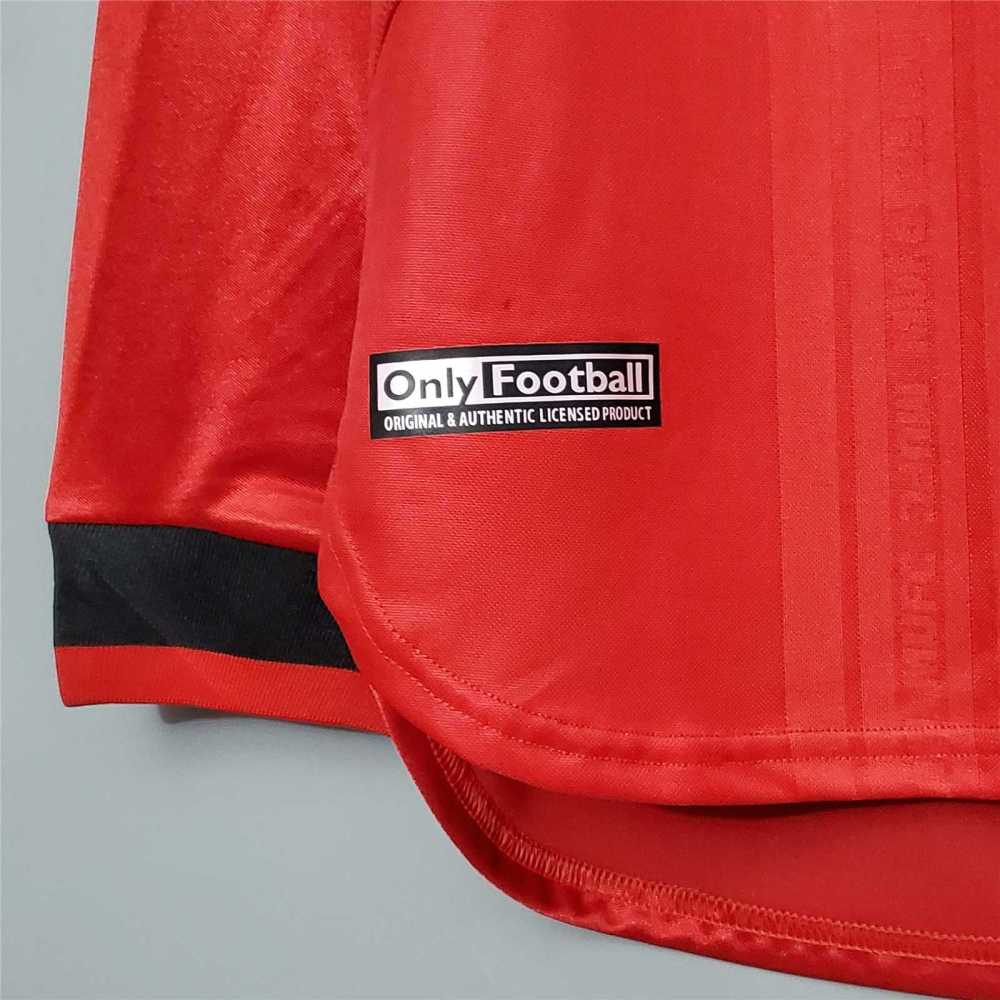 1999-2000 Manchester United Home Retro Jersey Long Sleeve