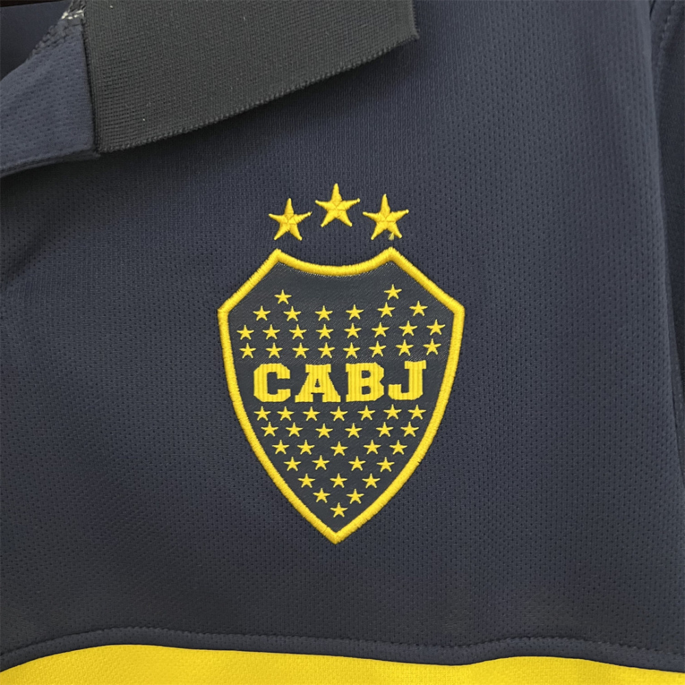 2009-2010 Boca Juniors  Home Retro Jersey