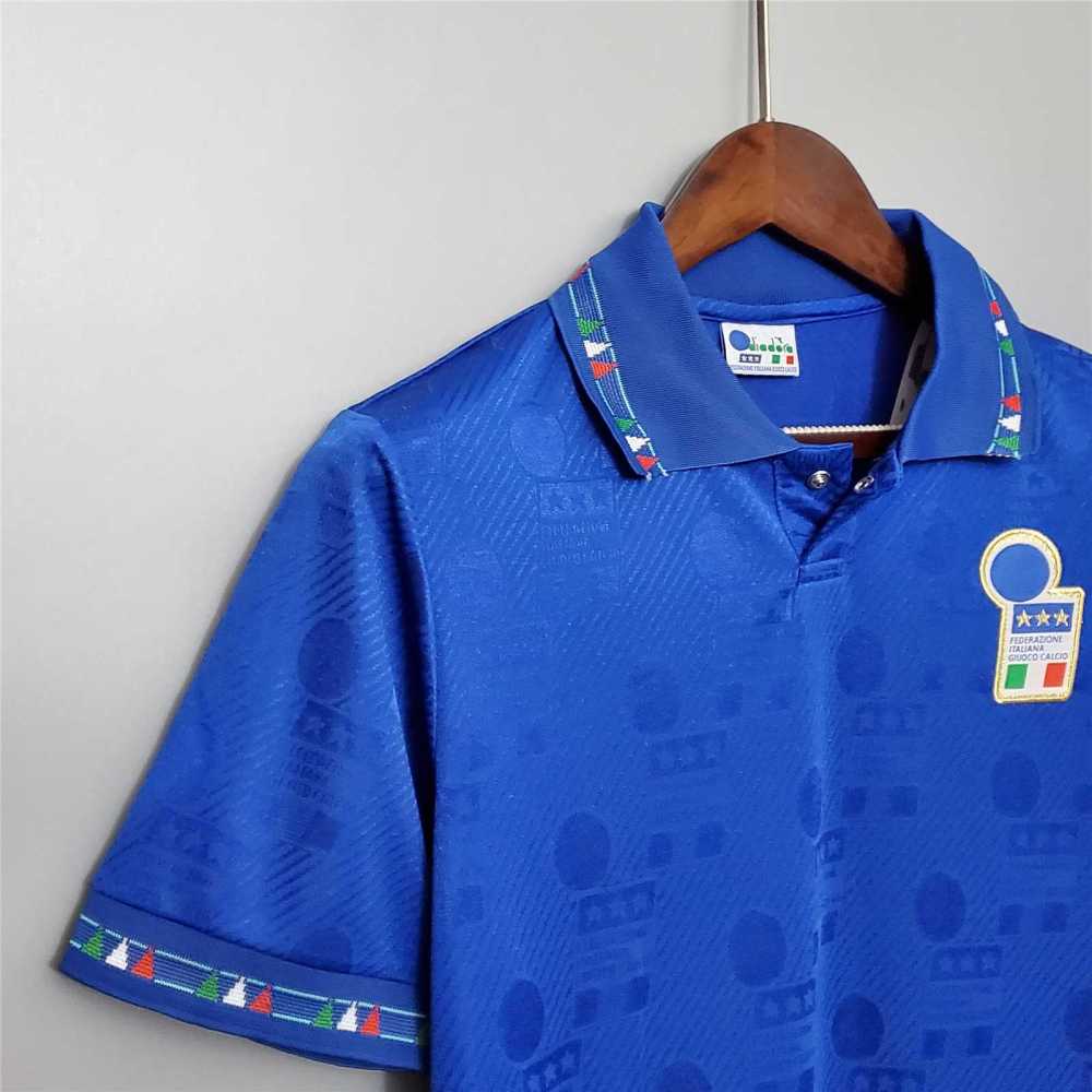 1994 Italy Home World Cup Retro Jersey