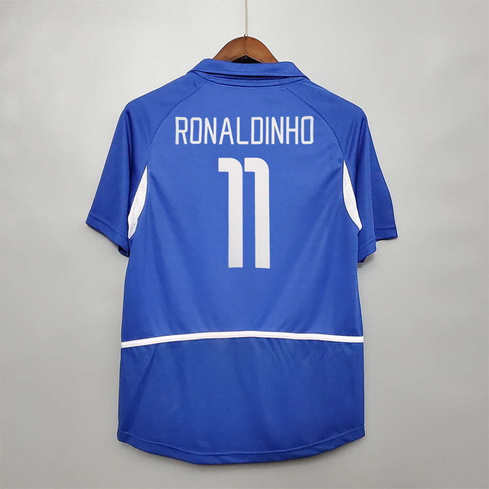 2002 Brazil World Cup Away Retro Jersey
