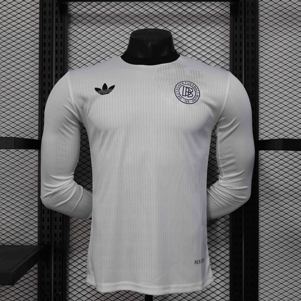 2025 Germany Soccer Jersey Authentic Shirt 125th Anniversary Long Sleeve