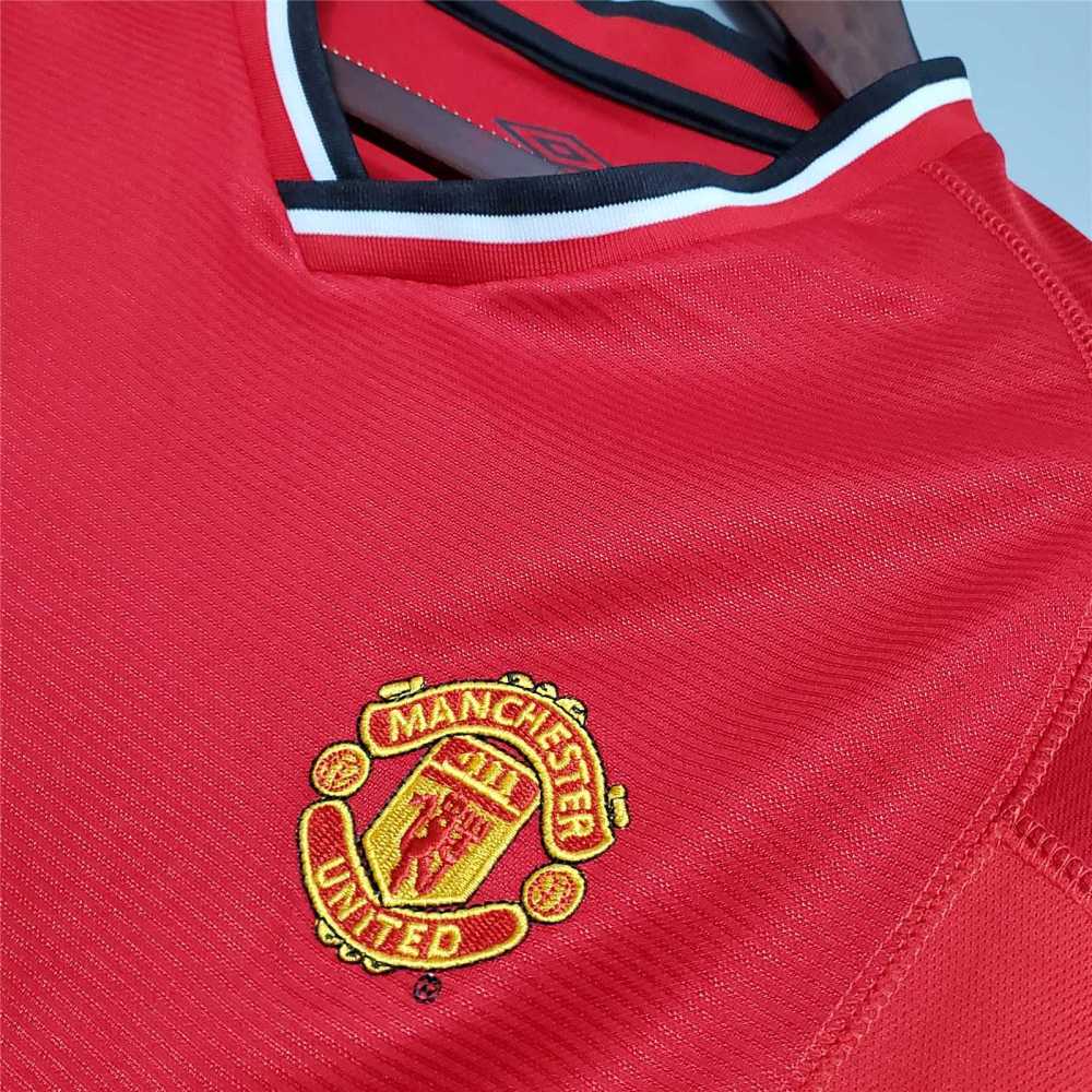 00-02 Manchester United Home Retro Jersey