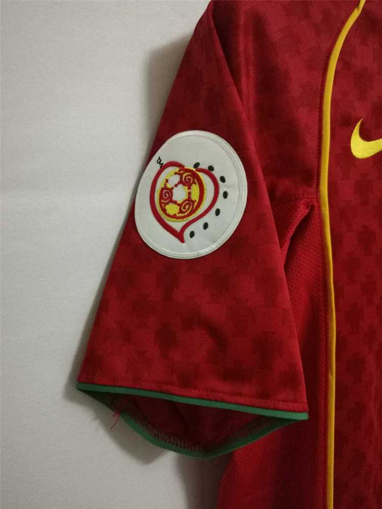 2004 Portugal  Euro Cup Home Retro Jersey