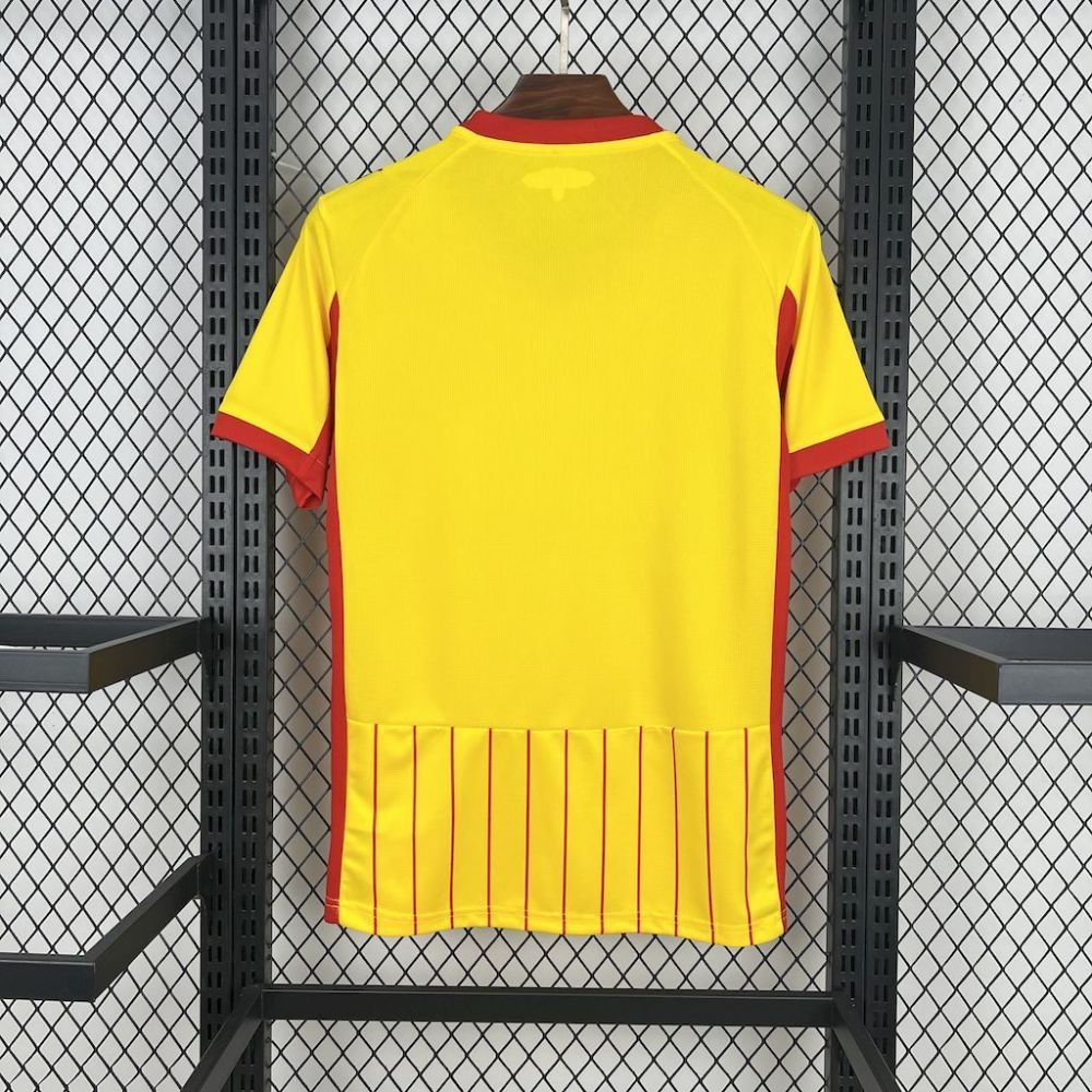 25-26  RC Lens Home Soccer Jersey