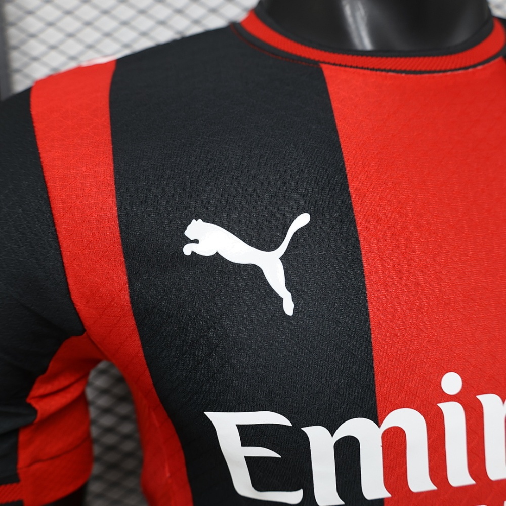 26-27 AC Milan Home  Soccer Jersey Red