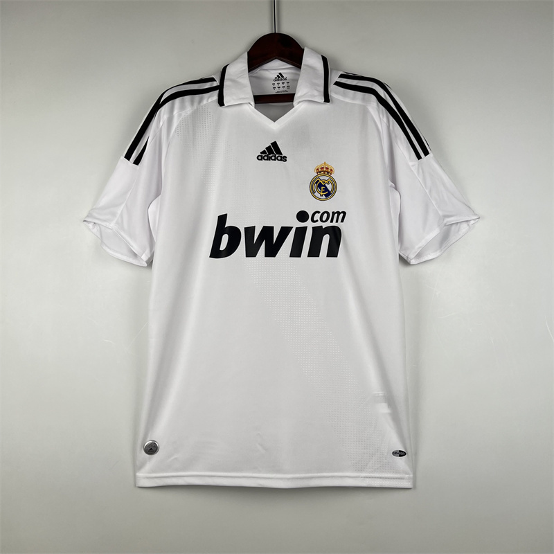 2008-09 Real Madrid Home Retro Jersey