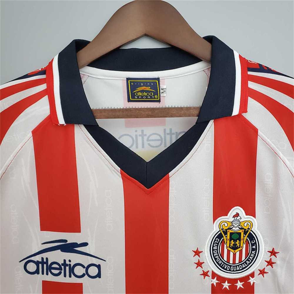 1998-1999 Chivas  Home Retro Jersey