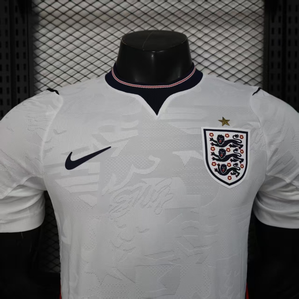 2026 England Home Word Cup Soccer Jersey Player Version