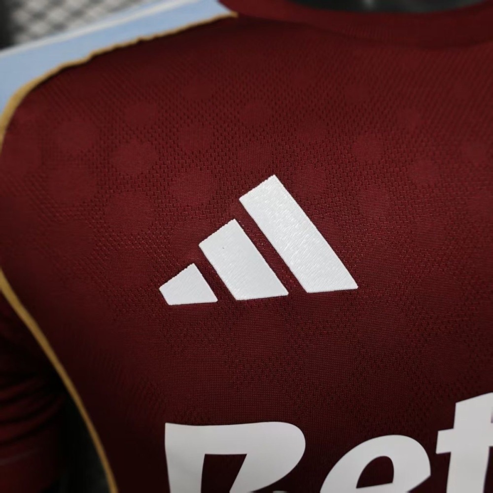 25-26 Aston Villa Home Soccer Jersey Player Version