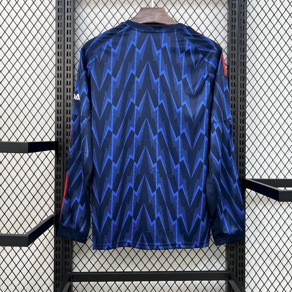 25-26 Arsenal Away Soccer Jersey Long Sleeve