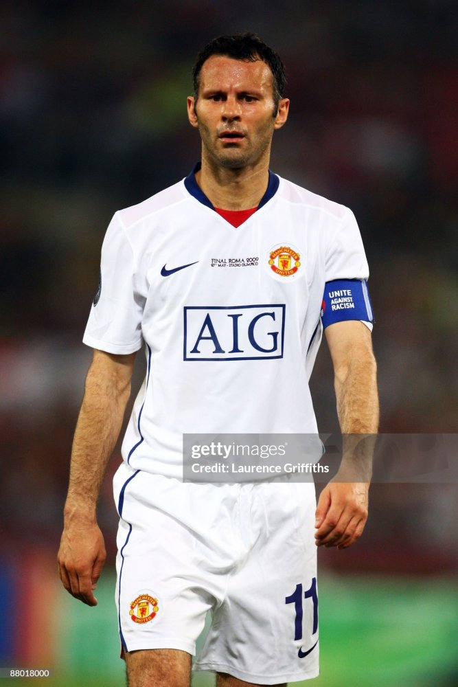 08-09 Manchester United Away Retro Jersey Player Edtion