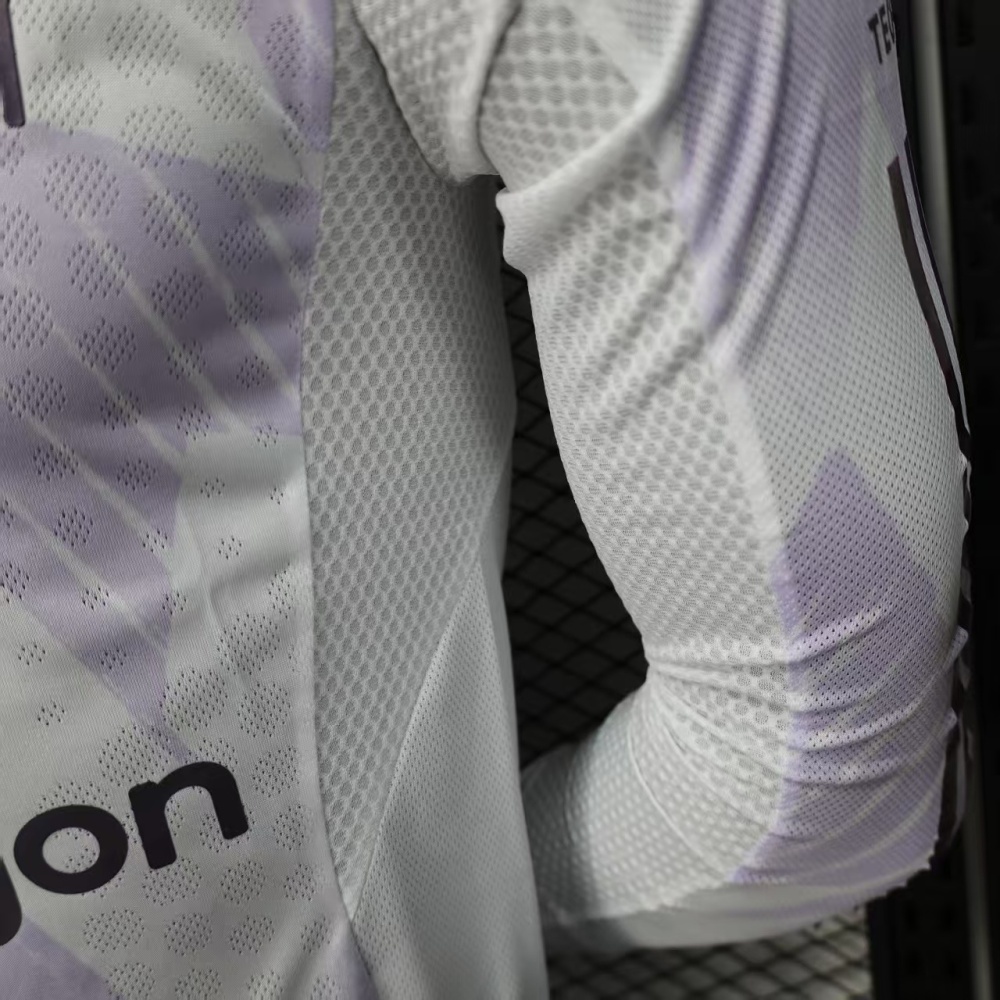 25-26 Manchester United Away Soccer Jersey Long Sleeve