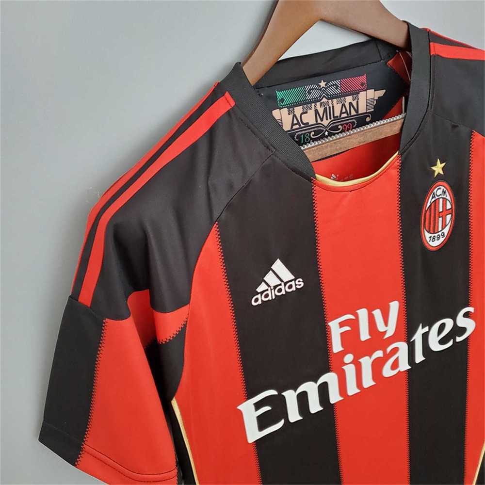 2010-11 AC Milan  Retro Jersey Home