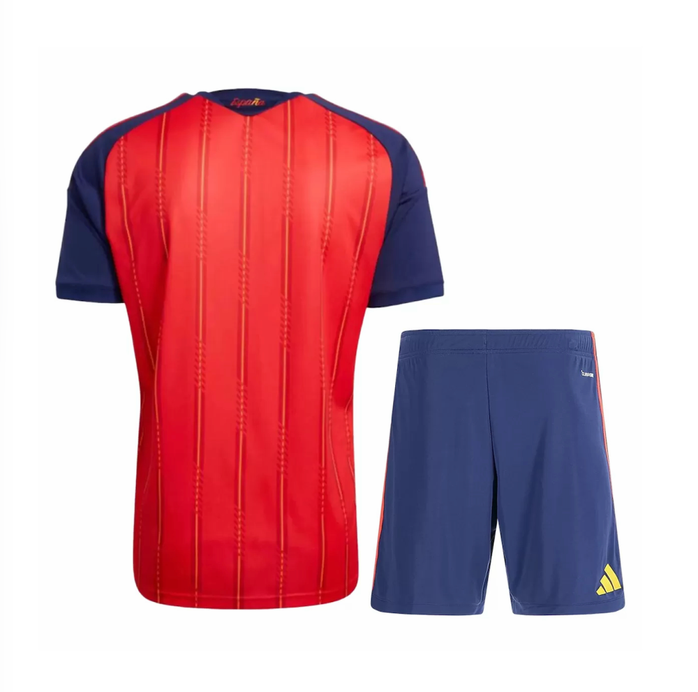 2026 Spain Home World Cup Soccer Kit Jersey+Shorts