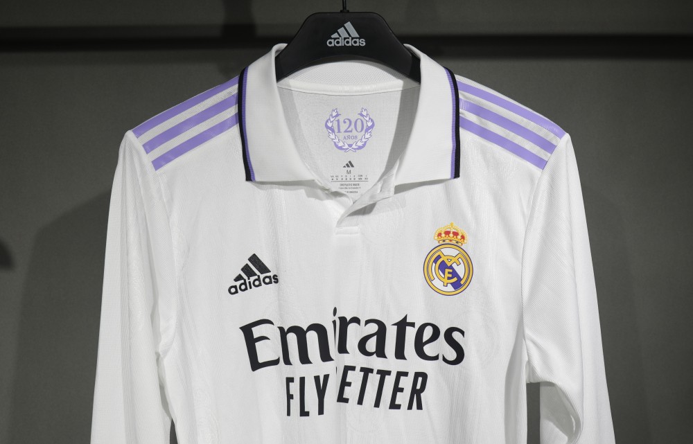 22-23 Real Madrid Home Retro Jersey Player Edition Long Sleeve