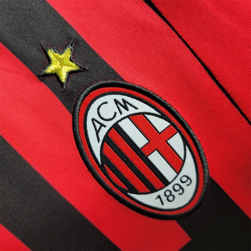 2007-08 AC Milan  Retro Jersey Home