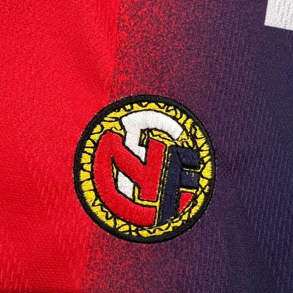 1997 Norway Home Soccer Retro Jersey