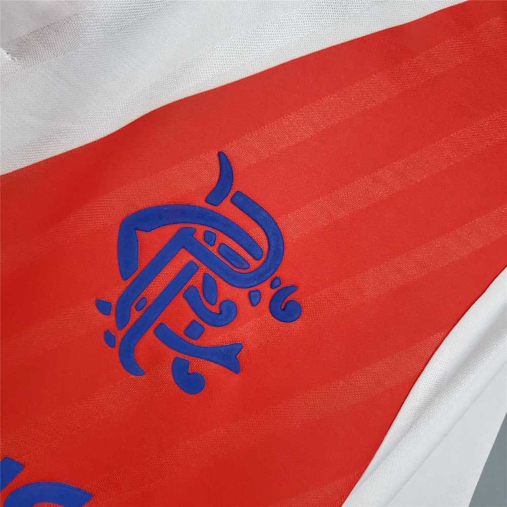 1987/1988 Glasgow Rangers Away Soccer Retro Jersey