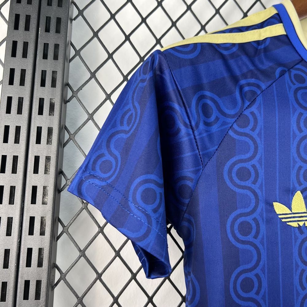 2026 Sweden World Cup Away Football Kids Kit Jersey+Shorts