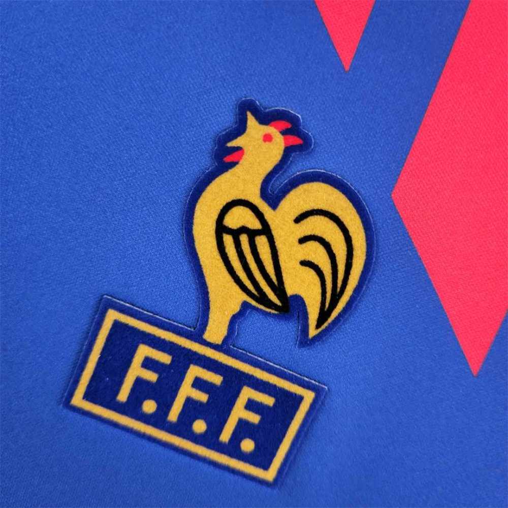 1990 France World Cup Home Retro Jersey