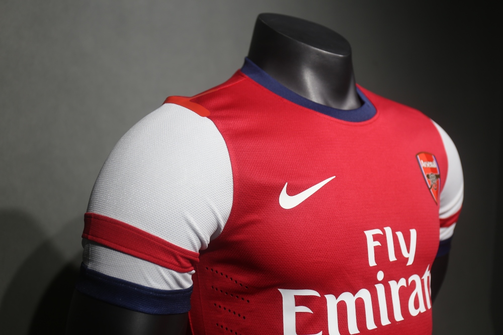 2012-13 Arsenal Home Retro Kit Vintage Shirt Player Edtion