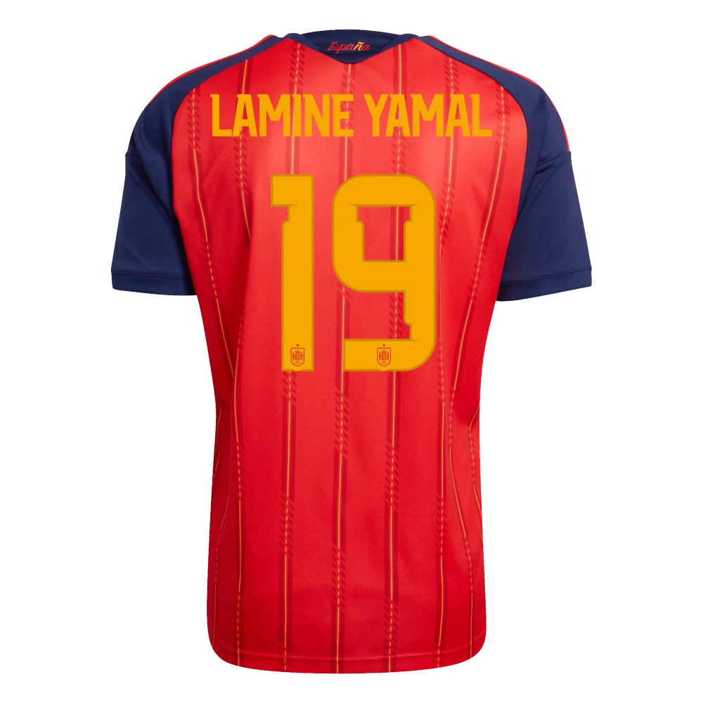 Camiseta Hombre Primera Equipación Mundial 2026 Authentic - Lamine Yamal - 19