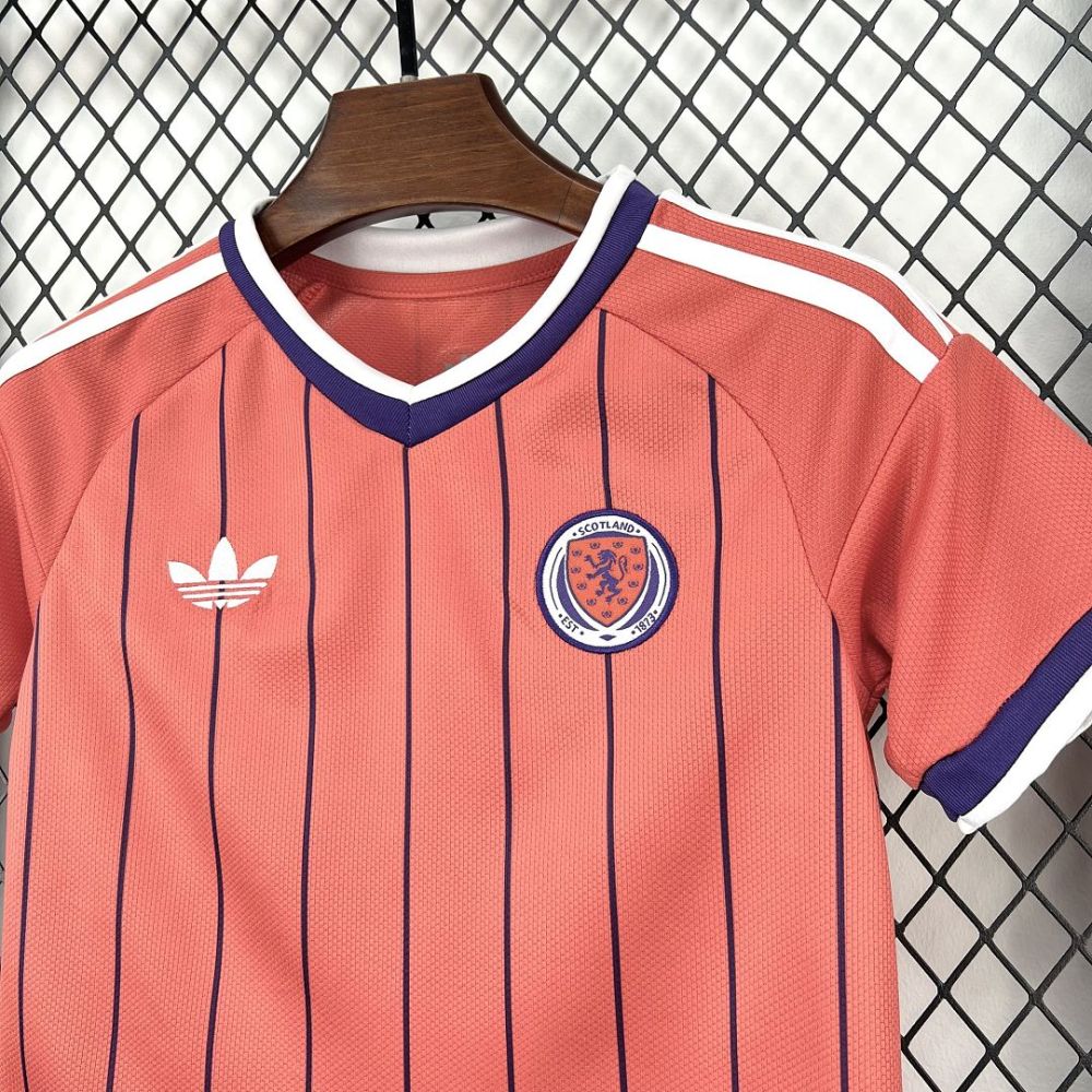 2026 Scotland Away World Cup Kids Kit Jersey+Shorts