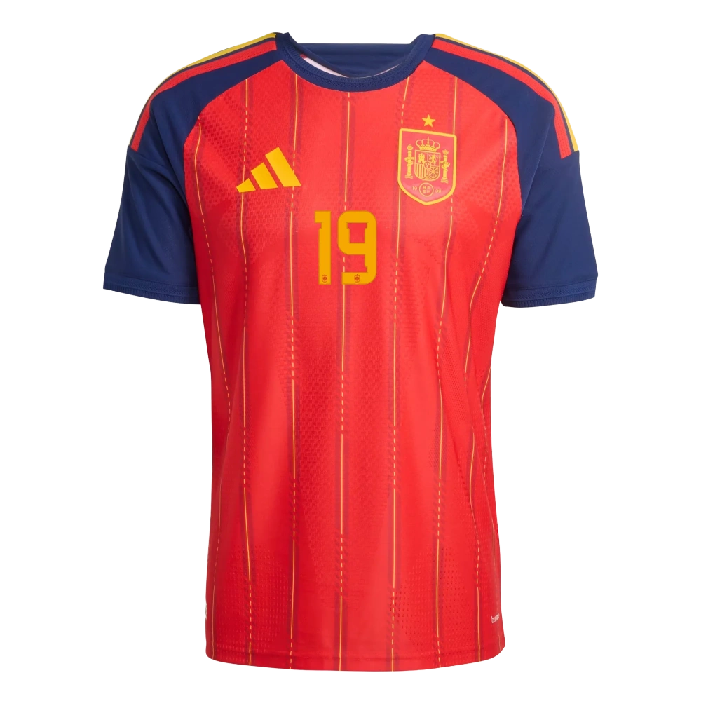 Camiseta Hombre Primera Equipación Mundial 2026 Authentic - Lamine Yamal - 19