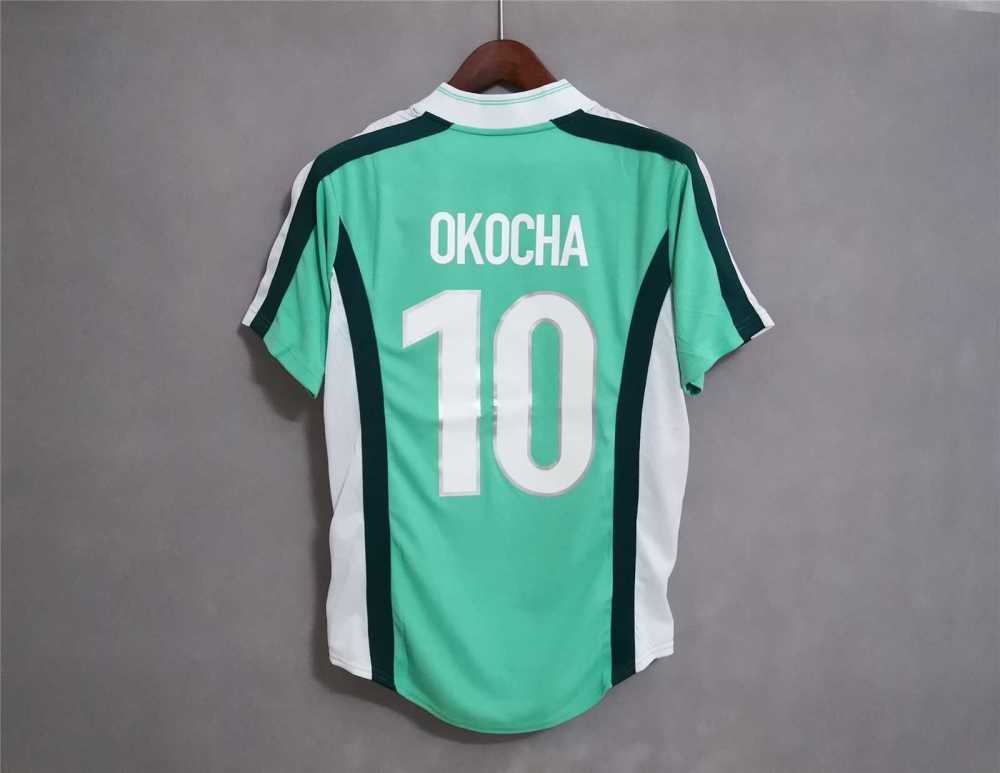 1998 Nigeria Home World Cup Retro Jersey