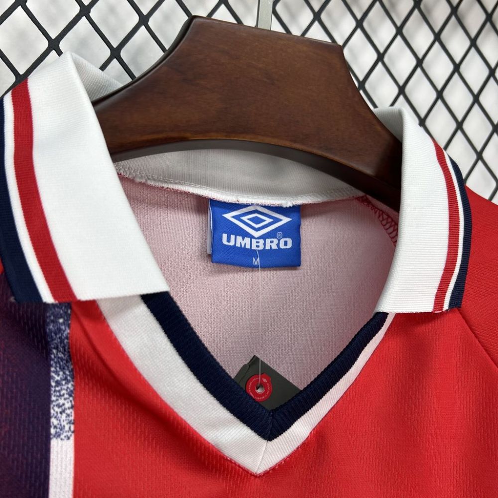 1997 Norway Home Soccer Retro Jersey