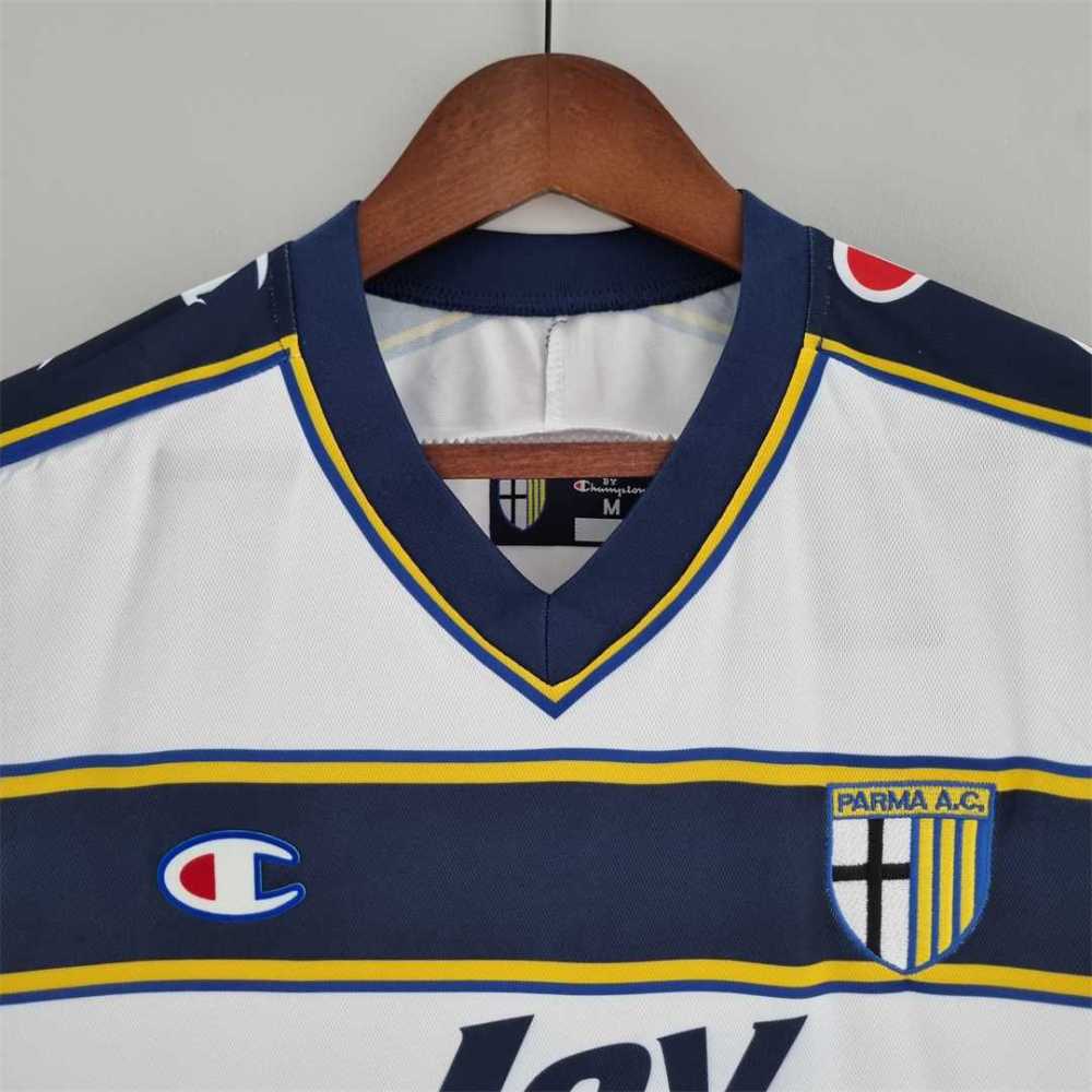 01-02 Parma Calcio Away Soccer Retro Jersey