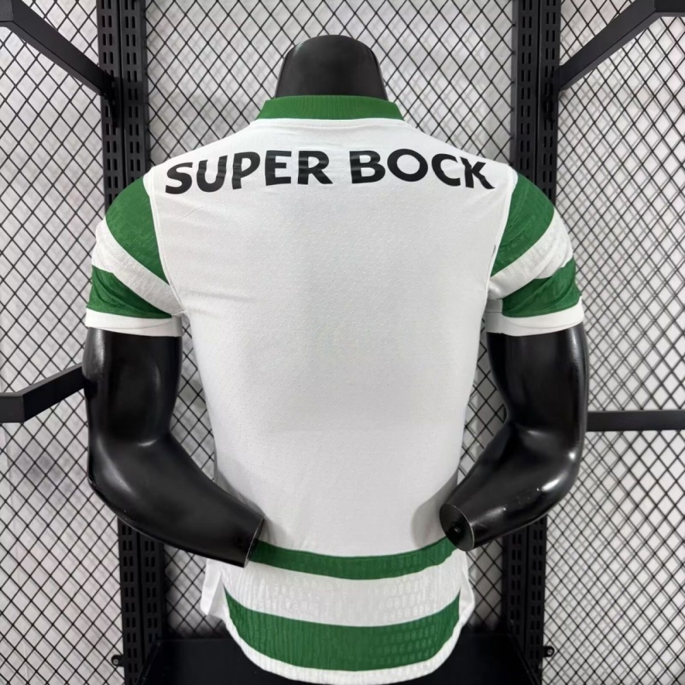 25-26 Sporting CP  Home Soccer Jersey Player Version