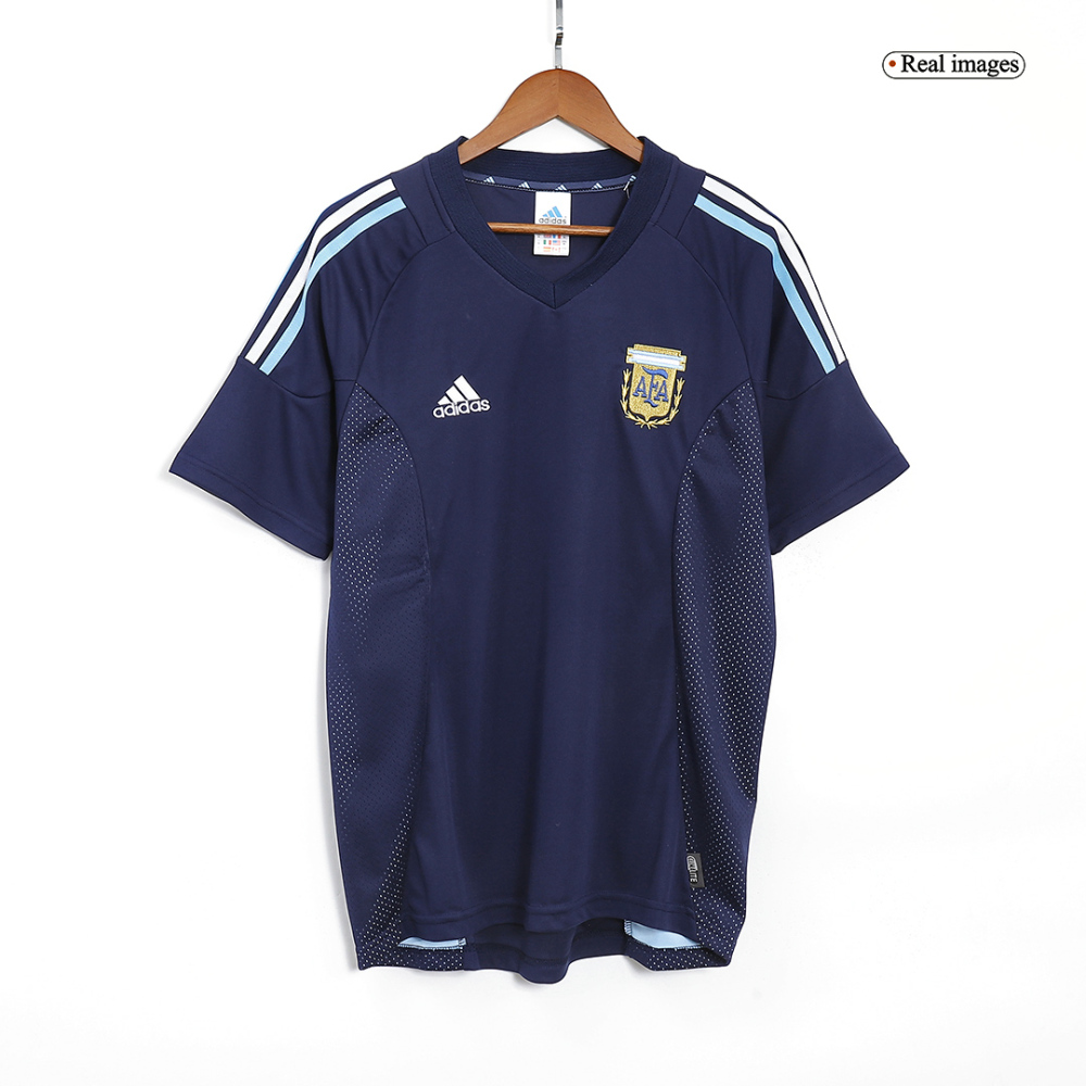 2002 Argentina World Cup Soccer Away Retro Jersey