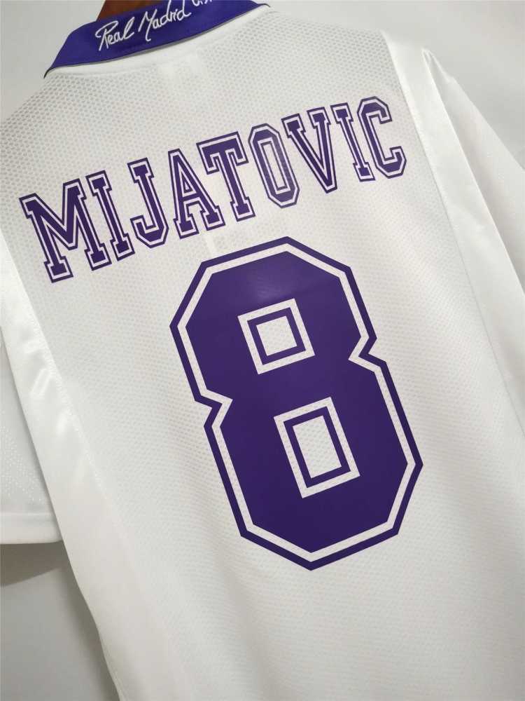 1997-98 Real Madrid Home Retro Jersey