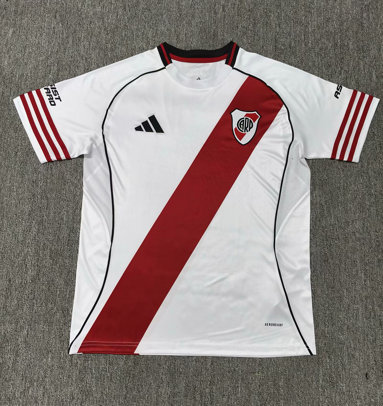 25-26 River Plate Home Soccer Jersey