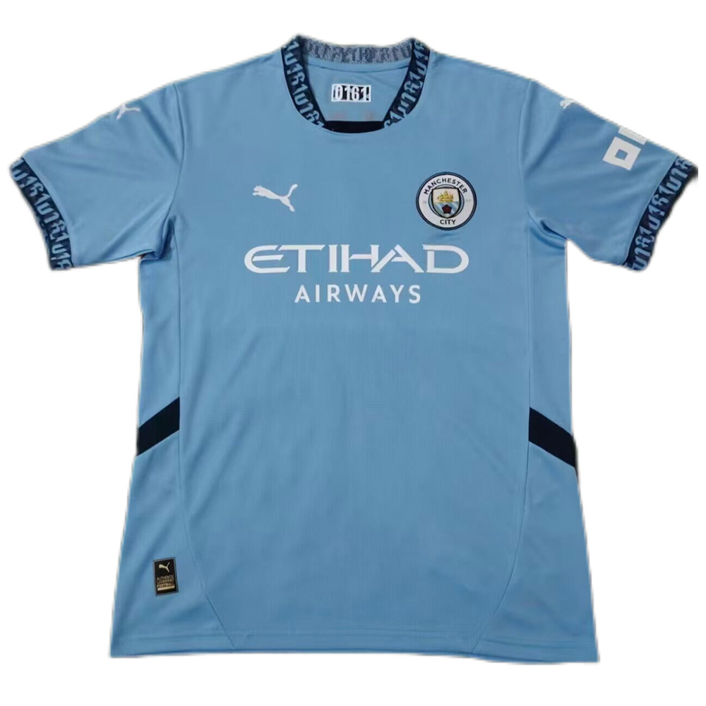 24-25 Manchester City Home Whole Kit Jersey+Shorts+Socks